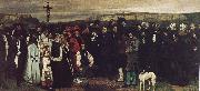 Gustave Courbet Ornans funeral Sweden oil painting artist